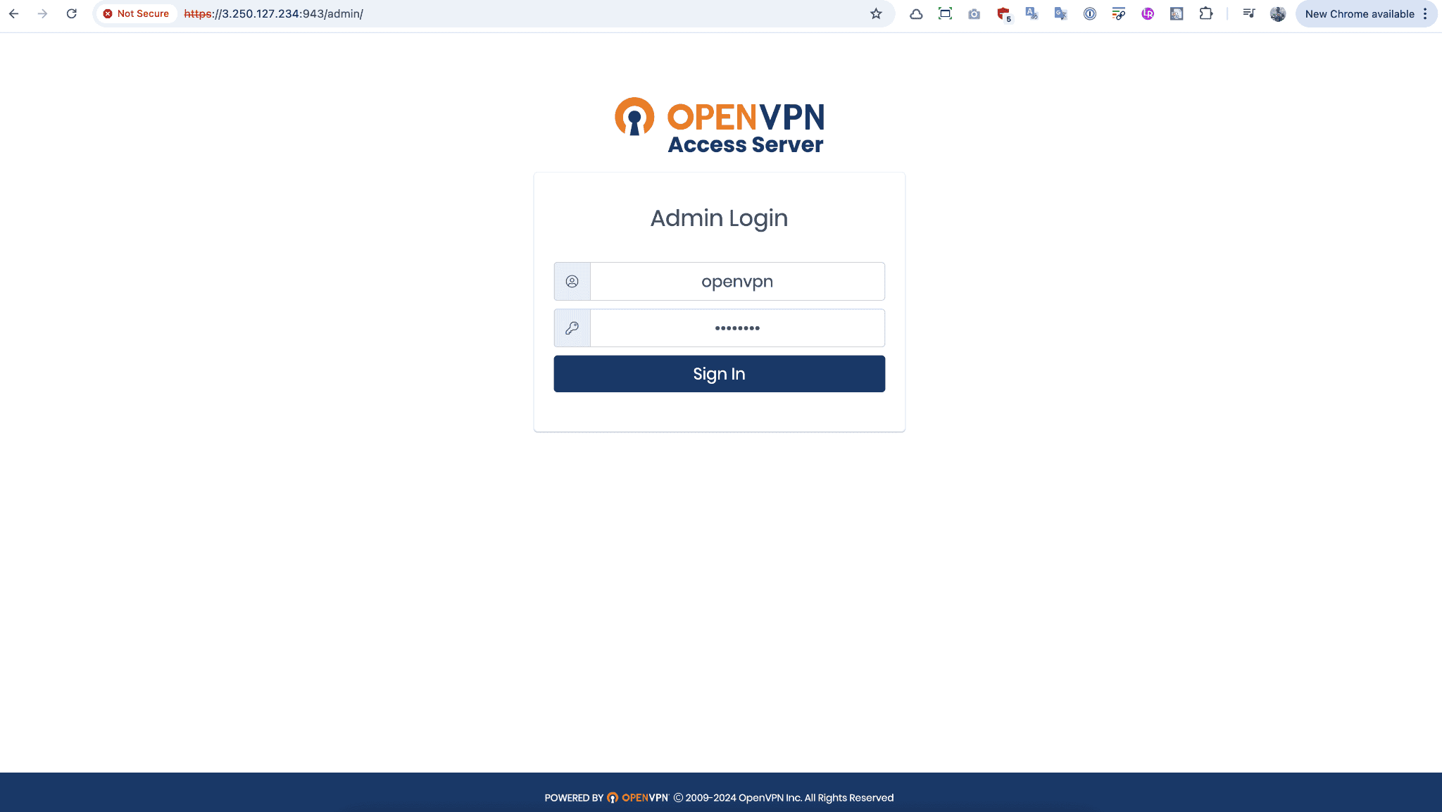 AWS üzerine OpenVpn Kurulumu 16