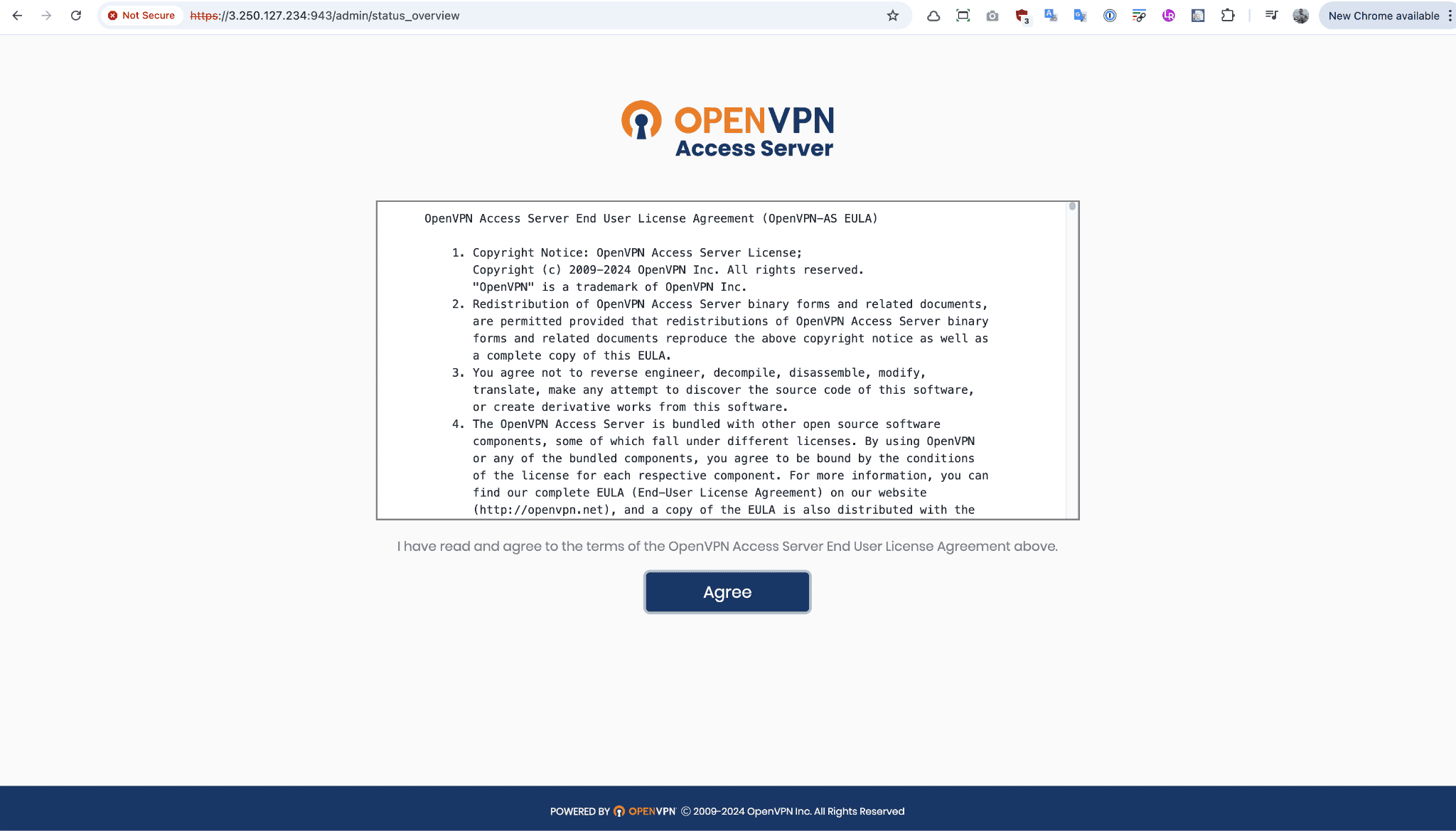 AWS üzerine OpenVpn Kurulumu 17